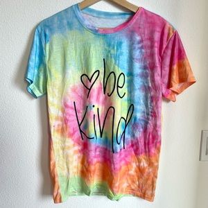 “Be Kind” Tie Dye Graphic Tee